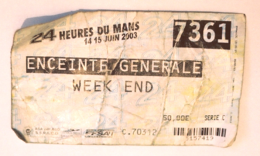 The ticket after 5 days, what else did you expect?