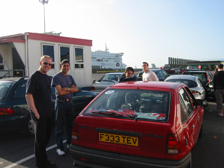 The first day dawns, Dover.