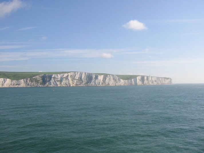 The great white cliffs