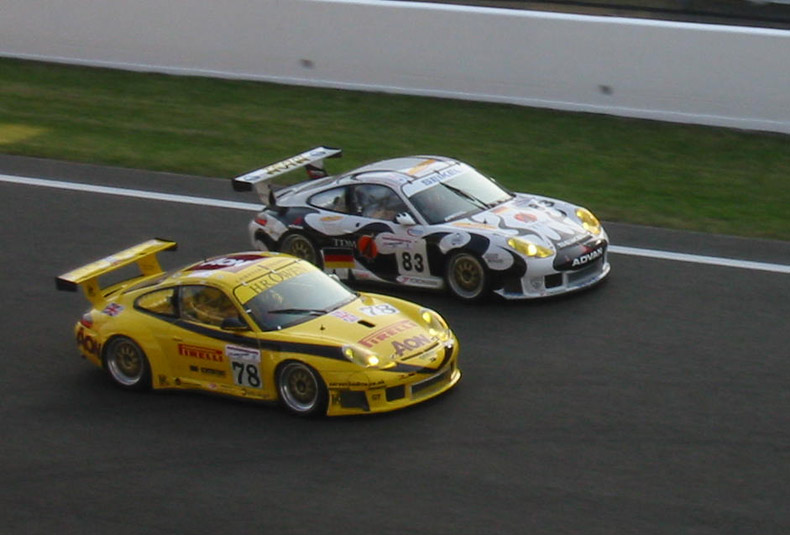 Nice bit of manoeuvring by the Porches