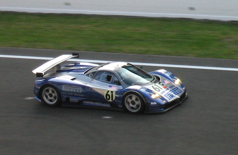 Ah, the Zonda - Weirdo exhaust, damn fast car!