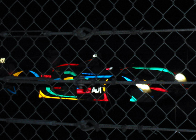 Glow in  the dark Audi's, you wouldn't loose that in a car park at night! Not a very good get away car.